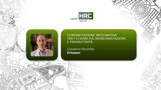 Thumbnail Contrattazione integrativa: tra flessibilità, riorganizzazione e produttività ERICSSON