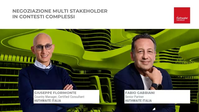 Thumbnail I comportamenti negoziali di successo HUTHWAITE