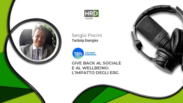 Thumbnail Give back al sociale - l’impatto degli ERG - TECHNIP ENERGIES