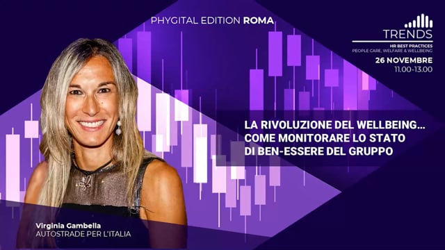 Thumbnail La rivoluzione del wellbeing..come monitorare lo stato di ben-essere del gruppo – AUTOSTRADE PER L’ITALIA