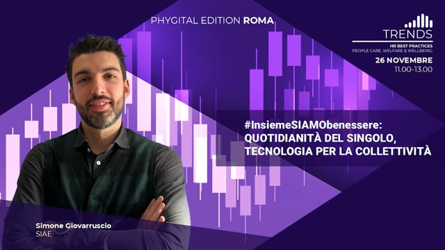 Thumbnail #InsiemeSIAMObenessere: quotidianità del singolo, tecnologia per la collettività – SIAE