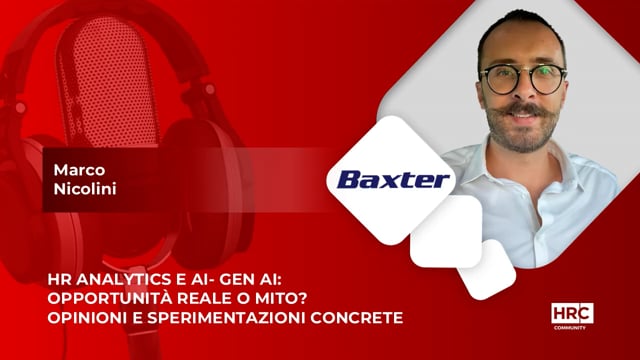 Thumbnail HR analytics e Ai - gen Ai - BAXTER