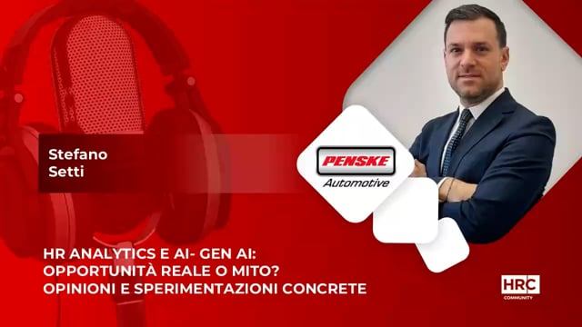 Thumbnail HR analytics e Ai - gen Ai - PENSKE AUTOMOTIVE ITALY