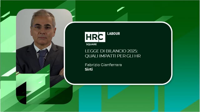 Thumbnail Legge di bilancio 2025, Quali impatti per gli HR - SIRTI