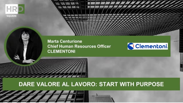 Thumbnail Dare valore al lavoro, start with purpose_CLEMENTONI