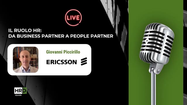 Thumbnail Il ruolo HR, da business partner a people partner ERICSSON
