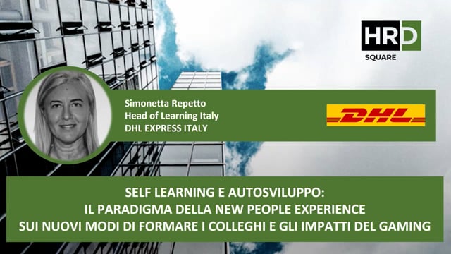 Thumbnail Self learning e autosviluppo, new people experience and gaming DHL
