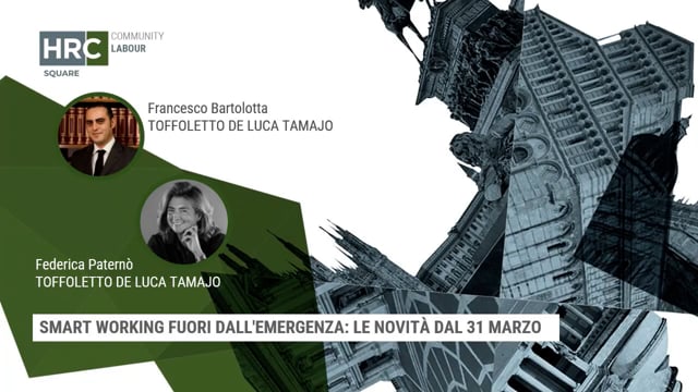 Thumbnail Smart working fuori dall’emergenza, le novità dal 31 marzo TOFFOLETTO DE LUCA TAMAJO