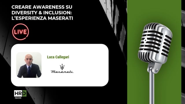 Thumbnail Awareness su diversity & inclusion MASERATI