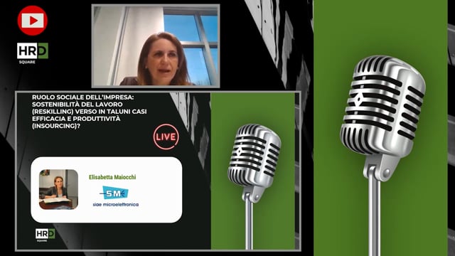 Thumbnail Ruolo sociale dell’impresa – sostenibilità e reskilling SIAE MICROELETTRONICA