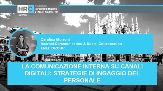 Thumbnail La comunicazione interna su canali digitali, strategie di ingaggio del personale ENEL GROUP