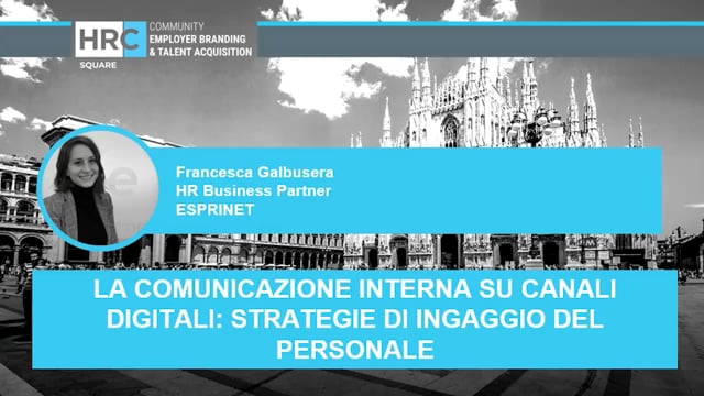 Thumbnail La comunicazione interna su canali digitali, strategie di ingaggio del personale ESPRINET