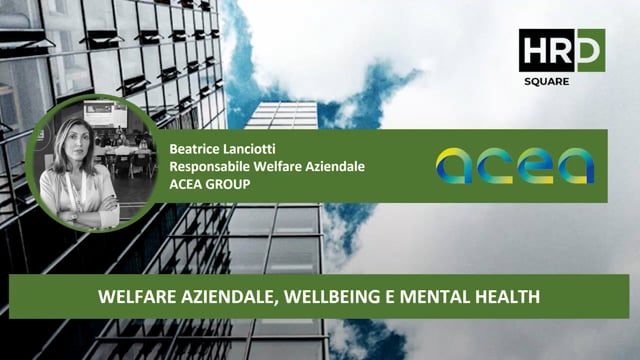 Thumbnail Welfare, wellbeing e mental health ACEA GROUP