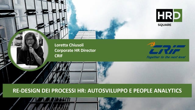 Thumbnail Re-design dei processi HR – autosviluppo e people analytics CRIF