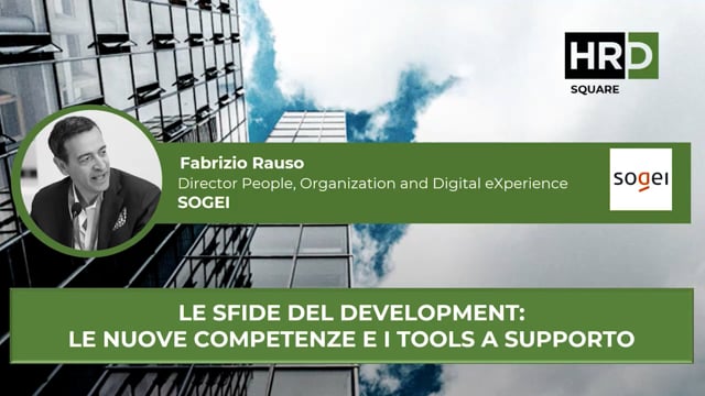 Thumbnail Le sfide del development – le nuove competenze e i tools a supporto SOGEI