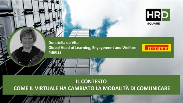 Thumbnail Il contesto, come il virtuale ha cambiato la modalità di comunicare PIRELLI