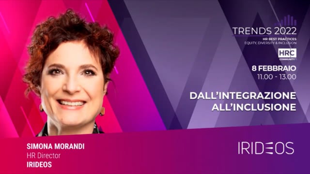 Thumbnail Dall’integrazione all’inclusione IRIDEOS