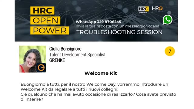 Thumbnail Carla Chianese risponde su_Welcome Kit