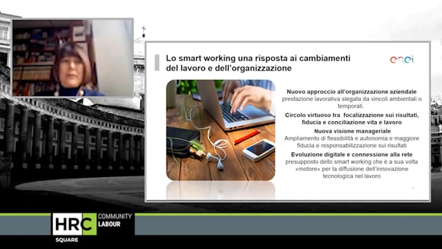 Thumbnail Smart Working, accordi e nuove policy ENEL ITALIA