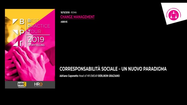 Thumbnail CORRESPONSABILITÀ SOCIALE – UN NUOVO PARADIGMA_OERLIKON GRAZIANO