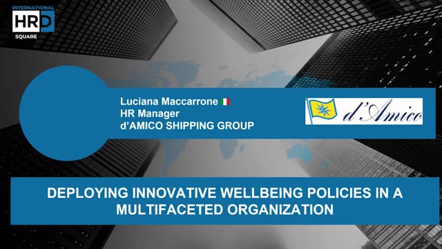 Thumbnail Deploying Innovative Wellbeing Policies In A Multifaceted Organization