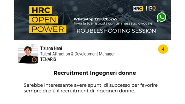 Thumbnail Laura Barni risponde su_Recruitment Ingegneri donne