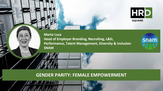 Thumbnail Gender parity – female empowerment SNAM