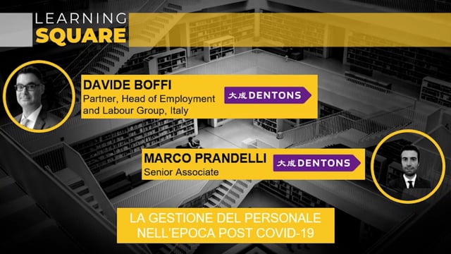 Thumbnail Il ruolo degli ammortizzatori sociali nella fase post covid 19