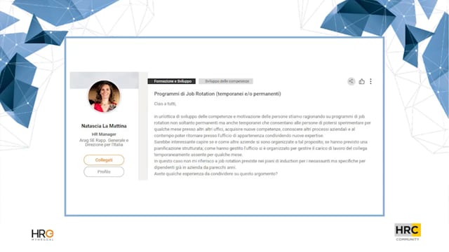 Thumbnail Programmi di job rotation FASTWEB