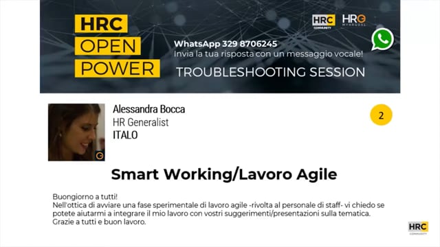 Thumbnail Simone Migliorato risponde su_SMART WORKING LAVORO AGILE