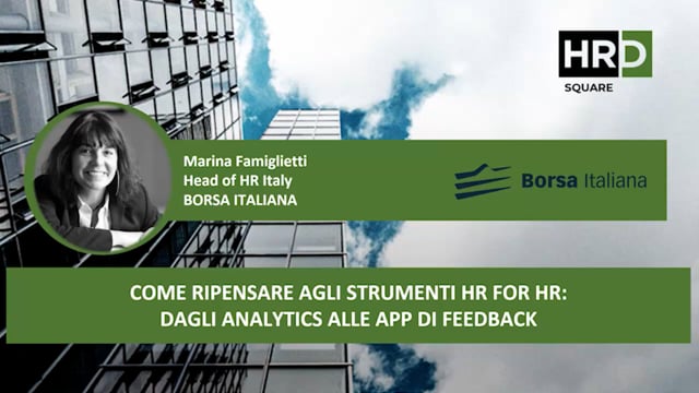 Thumbnail Come ripensare gli strumenti HR per HR – dagli analytics alle app di feedback BORSA