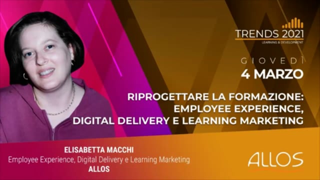 Thumbnail Riprogettare la formazione, employee experience, digital delivery e learning marketing ALLOS