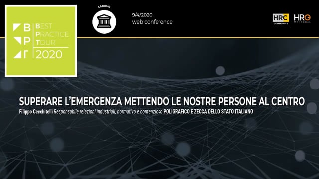 Thumbnail Superare l'emergenza mettendo le nostre prsone al centro_POLIGRAFICO E ZECCA DELLO STATO