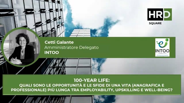 Thumbnail 100 year life employability, upskilling e well being INTOO