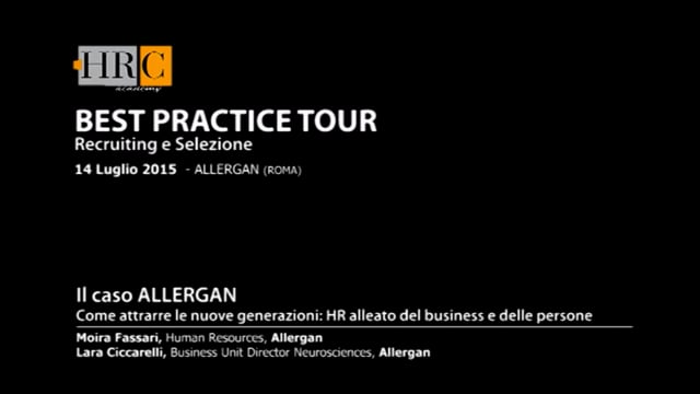 Thumbnail Come attrarre le nuove generazioni: HR alleato del business e delle persone_Allergan