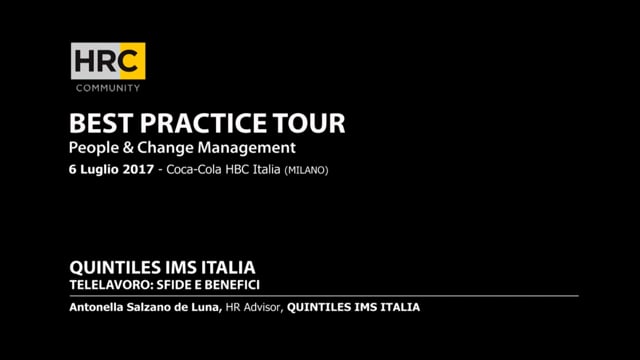 Thumbnail TELELAVORO: SFIDE E BENEFICI _ QUINTILES IMS ITALIA