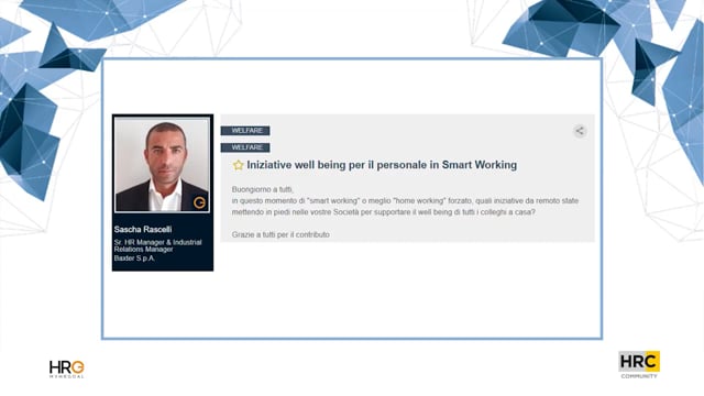 Thumbnail Iniziative well being per il personale in Smart Working_SGB HUMANGEST HOLDING