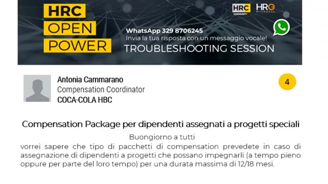 Thumbnail Nadia Butti risponde su_Compensation Package per dipendenti assegnati a progetti speciali