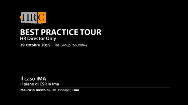 Thumbnail Il piano di CSR in Ima_Ima