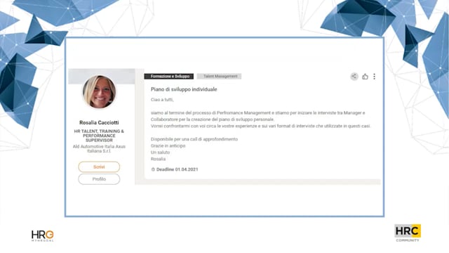 Thumbnail Piano di sviluppo individuale CIRFOOD