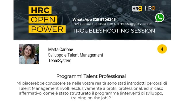 Thumbnail Carla Chianese risponde su_PROGRAMMI TALENT PROFESSIONAL 