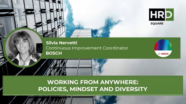 Thumbnail Working from anywhere, policies, mindset and diversity BOSCH