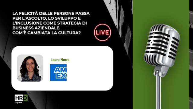 Thumbnail Felicità delle persone, ascolto, sviluppo, inclusione e cultura AMEX