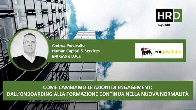 Thumbnail Come cambiamo le azioni di engagement nella nuova normalità ENI GAS E LUCE