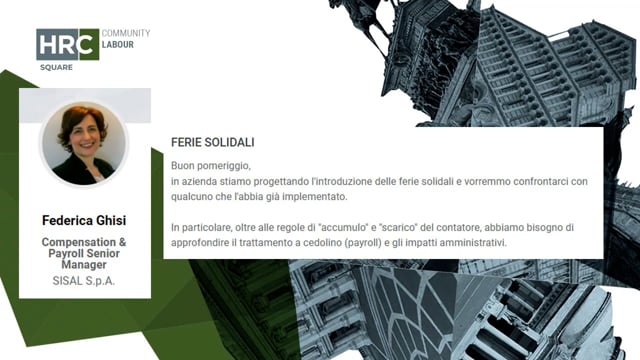 Thumbnail Ferie solidali UNIPOLSAI