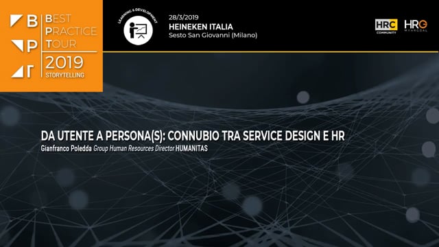 Thumbnail Da utente a persona(s): connubio tra service design e HR_HUMANITAS