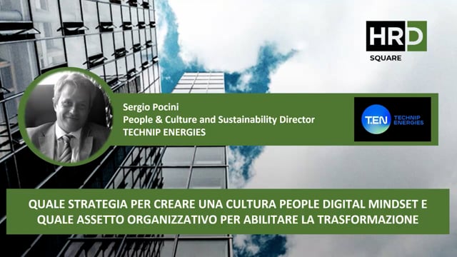 Thumbnail Quale strategia per creare una cultura people digital mindset TECHNIP ENERGIES