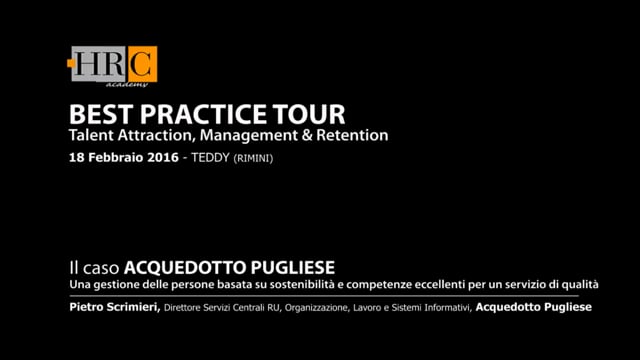 Thumbnail Una gestione delle persone basata su sostenibilità e competenze eccellenti_Acquedotto Pugliese