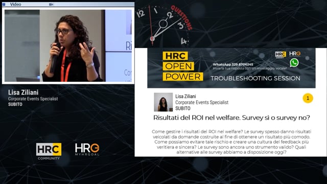 Thumbnail Lisa Ziliani_Risultati del ROI nel welfare. Survey sì o survey no?