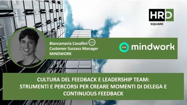 Thumbnail Cultura del feedback e leadership team MINDWORK